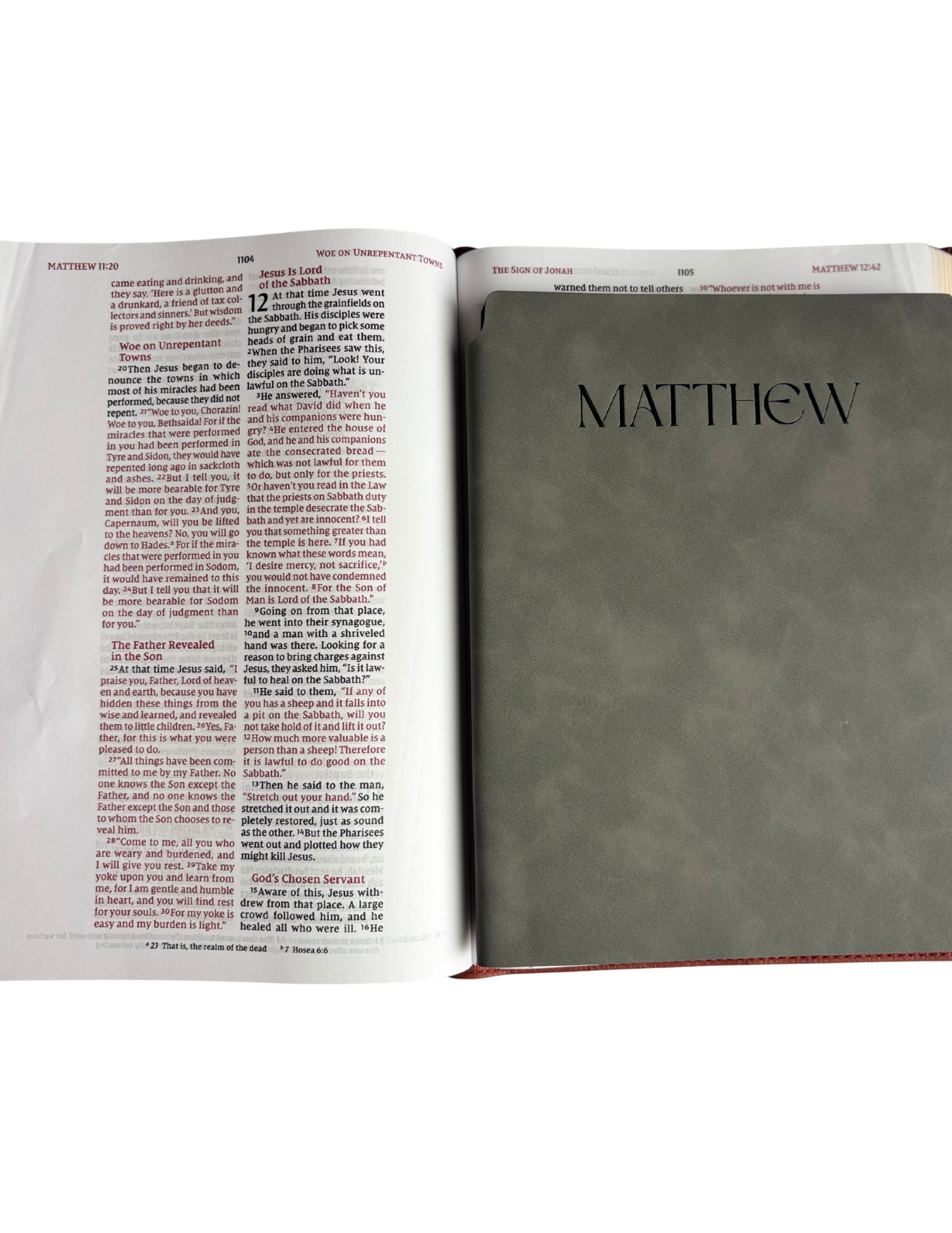 Matthew - Bible Study Journal