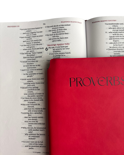 Proverbs - Bible Study Journal